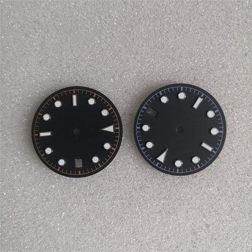 30.5mm Watch Dial Blue Luminous Dial for N395 Automatic Movement Watch Accessories