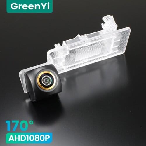 GreenYi 1080P HD 170° Car Rear View Camera For VW Passat Polo Jetta Vento Skoda Octavia Reverse Reversing Vehicle Parking AHD