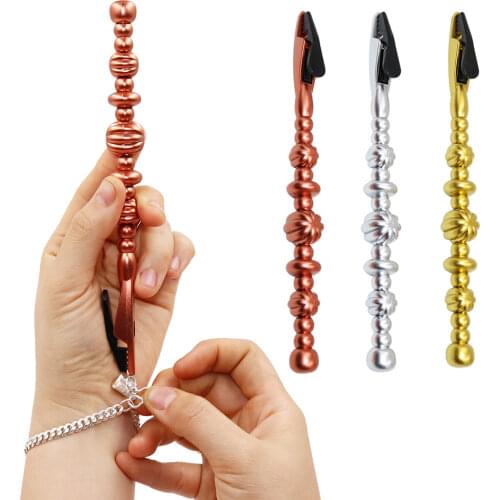 Bracelet Tool Jewelry Helper - Fastening and Hooking Equipment for Necklace, Watch & Jewelry Clasps and Closures - Portable