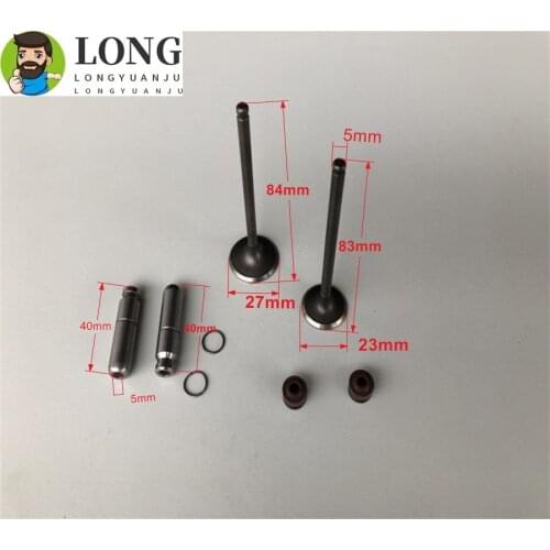 Motorcycle Engine Valve Intake Exhaust Stem Valve Guide Oil Seal for Honda CBF125 CBF 125 CB125F XR125L GLR125 GLH125 CGR125