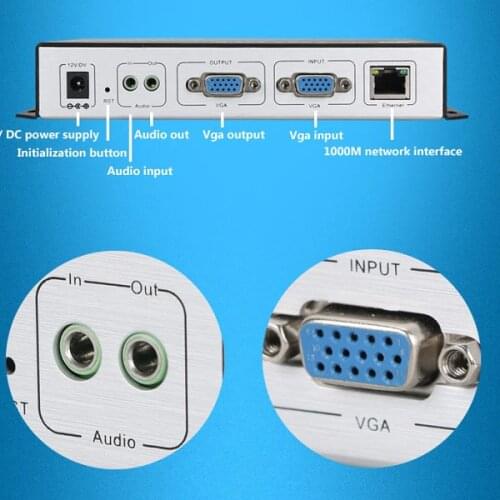 ESZYM H.264 VGA IPTV Encoder VGA VIDEO ENCODER Support RTMP and Onvif
