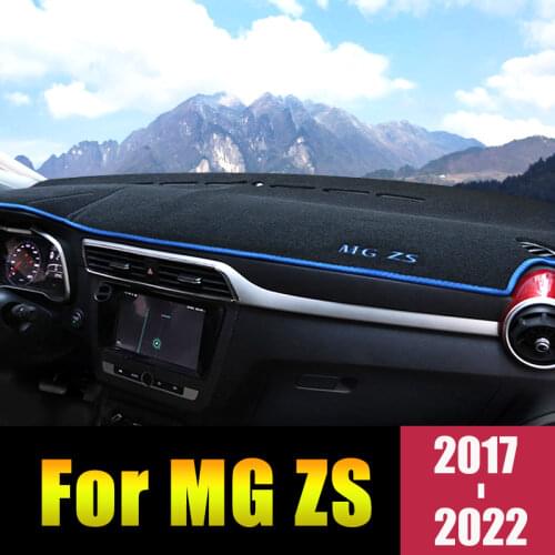 Car Dashboard Avoid Light Pad Instrument Platform Desk Cover Mats Carpets For MG ZS EZS 2017 2018 2019 2020 LHD Accessories
