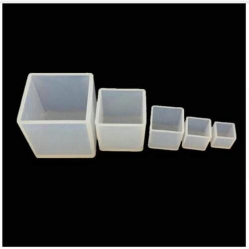 DIY Square Cube Epoxy Resin Silicone Mold Jewelry Findings Pendant Accessories Charms Handmade Cabochon Mould Stuff Craft Art
