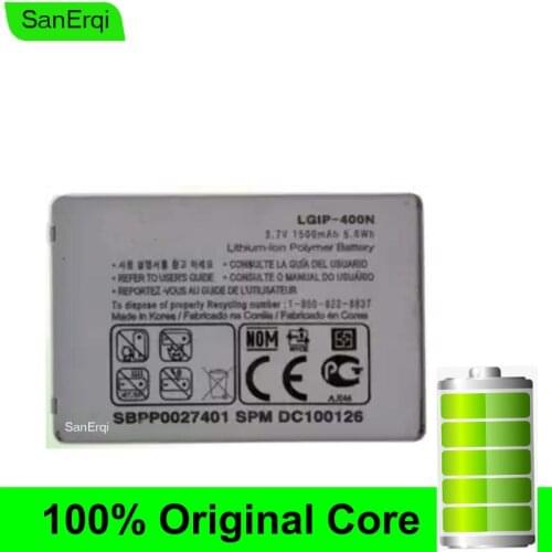 LGIP-400N Battery for LG OPTIMUS VM670 LS670 MS690 P500 P509 P503 P520 M/C/U/V/T/S/1 High Quality SanErqi