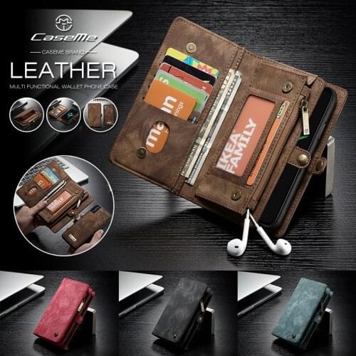 Luxury Leather Wallet Case for iPhone 12 11 Pro XS Max XR X Flip Purse Card Holder Cover for iPhone SE 2020 8 7 6 6S Plus Coque