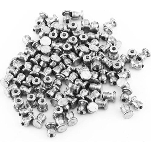 Tire Stud Small Screws Hard Alloy Snow Nail Anti-Slip Screws For Automobile Tire Stud Screws Auto Car Accessories 100 Pcs 8*10mm