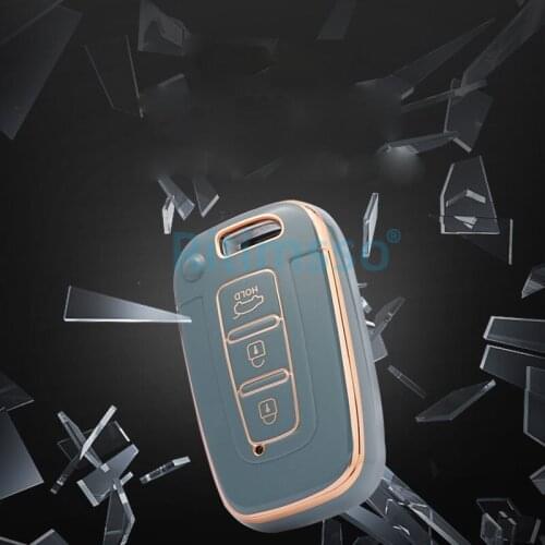 Soft TPU Car Key Cover Case For Hyundai Solaris HB20 Veloster SR IX35 Accent Elantra i30 For KIA RIO K2 K3 Sportage Accessories