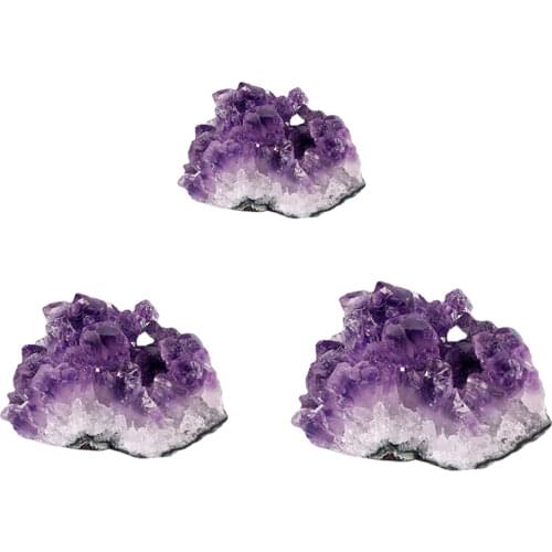 Natural Amethyst Irregular Healing Stone Purple Gravel Mineral Specimen Raw Quartz Crystal Gift Jewelry Accessory Home Decor