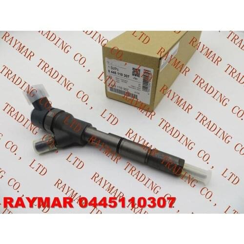 Genuine Diesel Common rail injector 0445110307 for KO-MAT-SU PC70-8, PC130-8 6271113100, 6271-11-3100