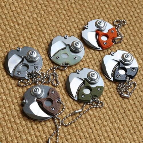 Engaging mini knife / keychain pendant pocket knife / outdoor multi-tool knives