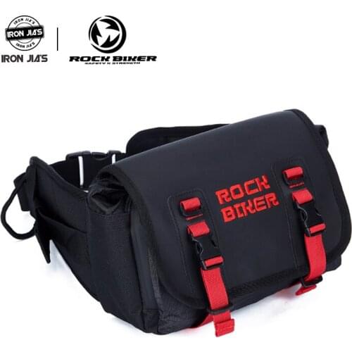 ROCK BIKER Motorcycle Bag Rider Riding Equipment Motorbike Pockets Waterproof Outdoor Touring Luggage Motocross Purse