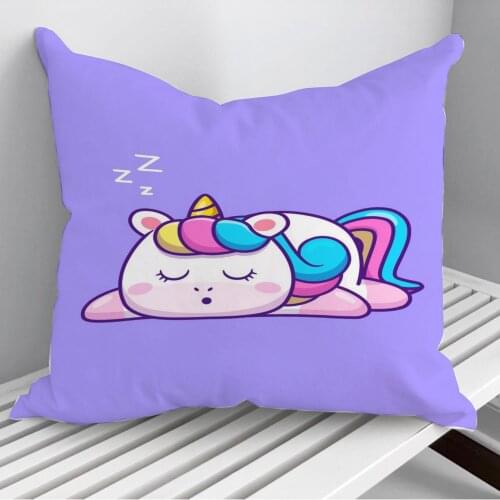 Bedtime Throw Pillows Cushion Cover On Sofa Home Decor 45*45cm 40*40cm Gift Pillowcase Cojines Dropshipping