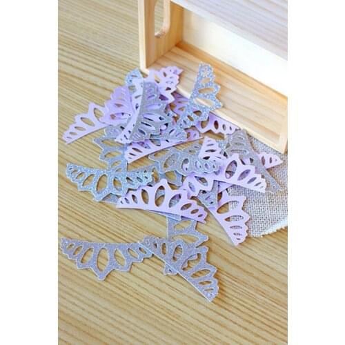 Princess Party Invitation Stuffer - Crown birthday table confettis wedding scatters bridal shower Scrapbooking Embellishment