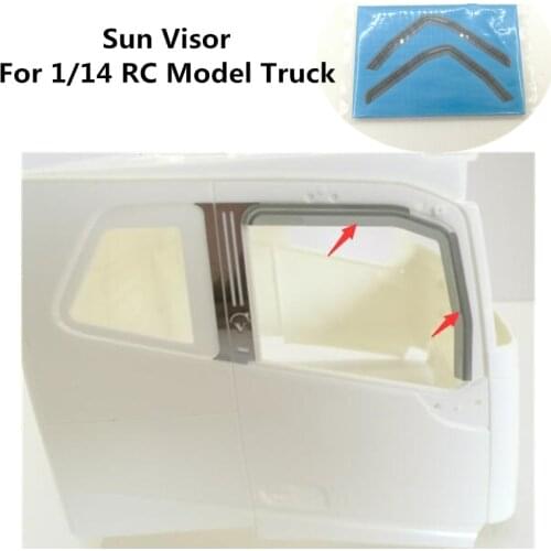 Tamiya VOLVO Truck Sun Visor Assembly For 1/14 RC Tractor Trailer VOLVO FH16 56360 Actros Upgrade Parts
