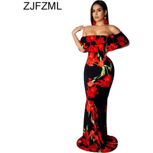 Летние платья с воланами ZJFZML ZZ China At AliExpress