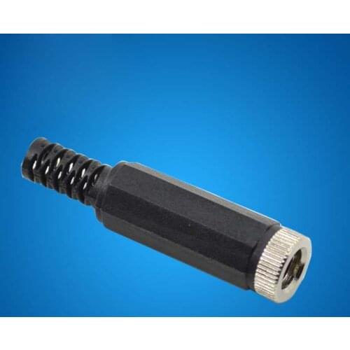 30pcs Sleeve DC Cable Connector Plug Female Welded Tail Outlet 12V 5.5 * 2.1 For Monitoring Connector etc