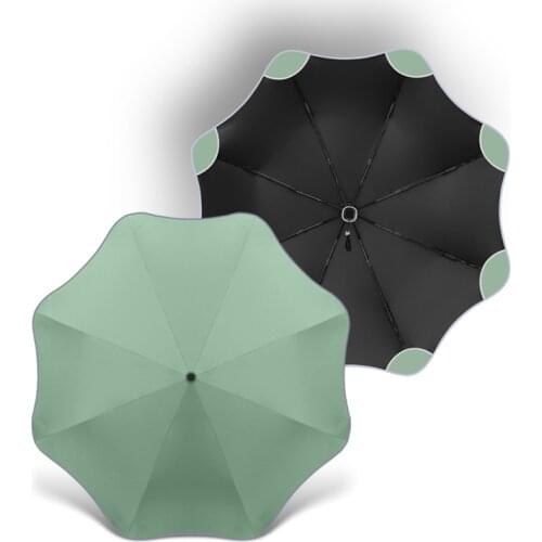 Automatic Business Umbrella 3 Folding Male Female Parasol Sun Umbrella Rain Women Windproof Luxury Umbrella For Men