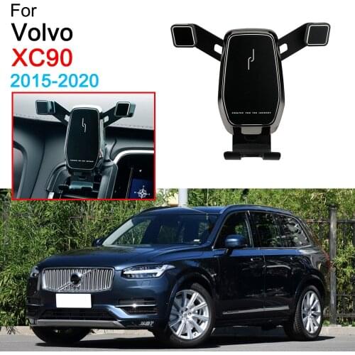 Car Phone Holder Air Vent Clip Clamp Mobile Phone Holders for Volvo XC90 Accessories 2015 2016 2017 2018 2019 2020