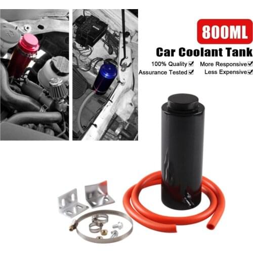 Automobile radiator general aluminum alloy cooling pot, auxiliary water tank overflow oil pot, pot 800ML L1L9