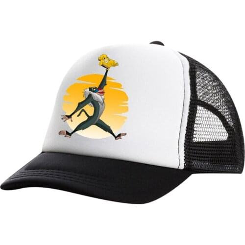 Summer Unisex Men The Lion King Baseball Caps Women Breathable Mesh Snapback Hats Casual sport Hats Cap