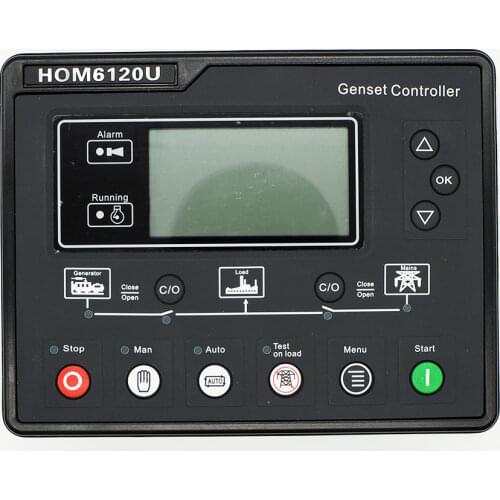 Generator set controller Diesel generator AMF controller box Replace SmartGen HGM6120U