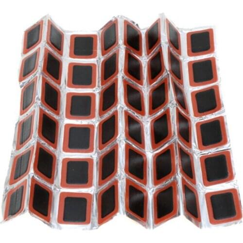 48Pcs/Set Bike Professional Tire Repair Kits Cycling Puncture Patch Bicycle Tire Tyre Tube Rubber Sheets Puncture Patches