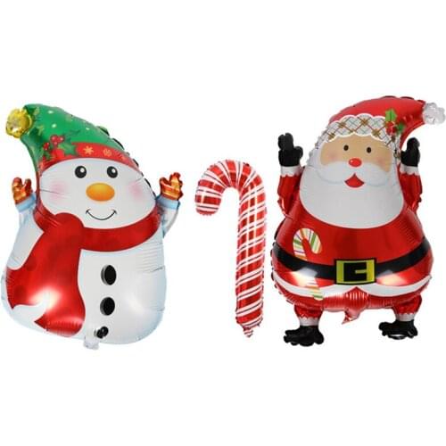 Christmas foil balloons merry Christmas balloons helium balloon New Year Xmas Gifts Christmas decoration classic toys