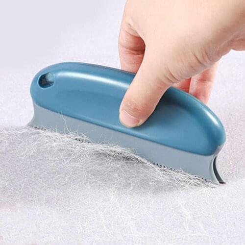 2 Colors Cleaning Brush Dog Cat Pet Hair Remover Washable Carpet Sofa Roller Dust Pet Hair Remover Cleaning Brush Tools