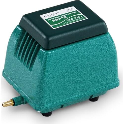 50W 60L/min k Super Silent Aquarium Air compressor with Air Divider for Fish Tank Hydroponic Pond Air Aerator Oxygen Pump