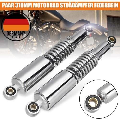 2X Universal 310mm Motorcycle Air Shock Absorber Rear Suspension For 90cc 110cc 125cc 150cc Dirt Bike Gokart ATV Quad