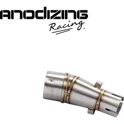 Motorcycle Exhaust middle pipe Slip-On for Kawasaki Z250 Z300 2008-2017 Ninja 300 2013-2017 Ninja 250R 2008-2012 link pipe