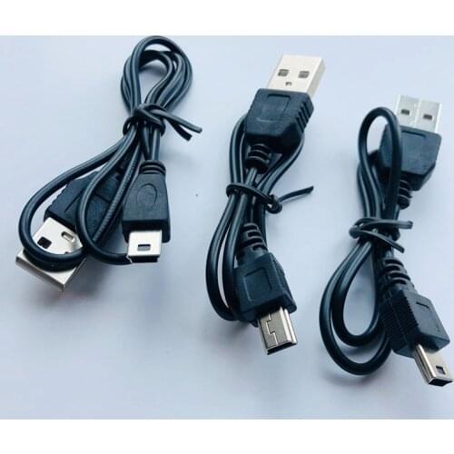 1pcs 80cm USB 2.0 Male A To Mini B 5-pin Charging Cable for Digital Cameras for MP3 / MP4 Player USB Data Charger Cable