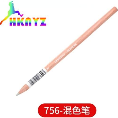 1PCS Derwent Blender/Burnisher Pencil,Soft colorless pencil Mixes color while smoothing strokes softens edges Highlight pencil