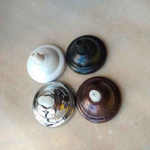 10pieces/lot dia. 68mm retro two stage metal cover mini ceiling rose with mounting bracket Cover Lighting Lamp Accessories