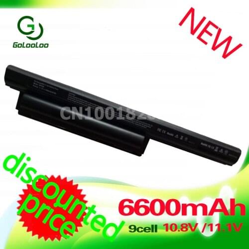 Golooloo 11.1v 6600MaH Laptop Battery for Sony VGP BPS26 VGP-BPS26 for VAIO SVE141100C SVE14117 BPS26 VPC-CB100C VPC-CA2S1E