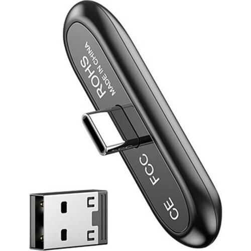 For Bluetooth Audio Transmitter V5.0 Type-C Port Wireless USB Adapter Computer Bluetooth Dongle Receiver Transmitter