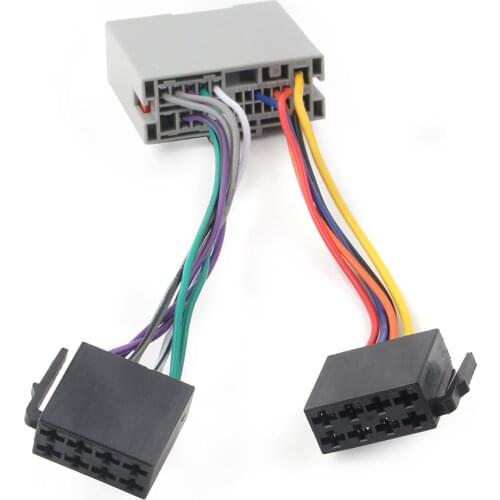 Car ISO WIRING HARNESS Stereo Radio Plug Lead Wire Adaptor For Ford Focus 05-08 Fiesta 04-05 For Land Rover Freelander 04-06