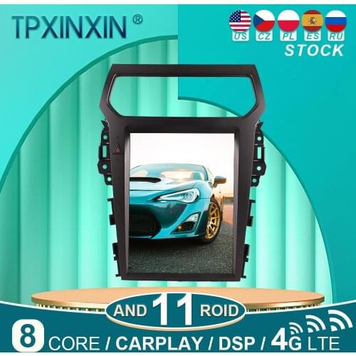 For Ford Explorer 2014-2019 Android 11 Car Stereo Radio with Screen Tesla Radio Player Car GPS Navigation Head Unit
