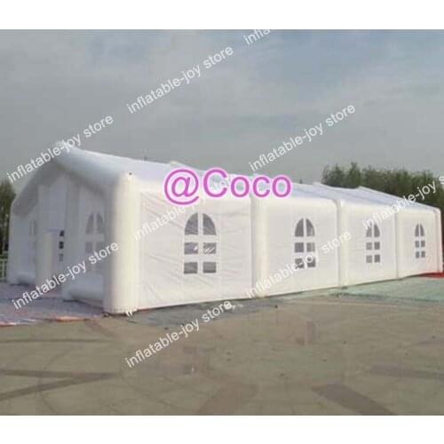 Free ship to sea port! 20x10x6M/26x12x6m Giant Inflatable Outdoor Dome Tent, Inflatable Party Tent Igloo Event Tent