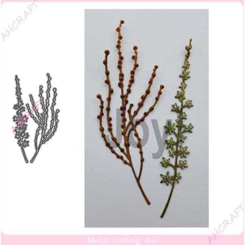 Two bunches of grass Metal Cutting Dies for DIY Scrapbooking Photo Album Decorative Embossing PaperCard Crafts Die2020
