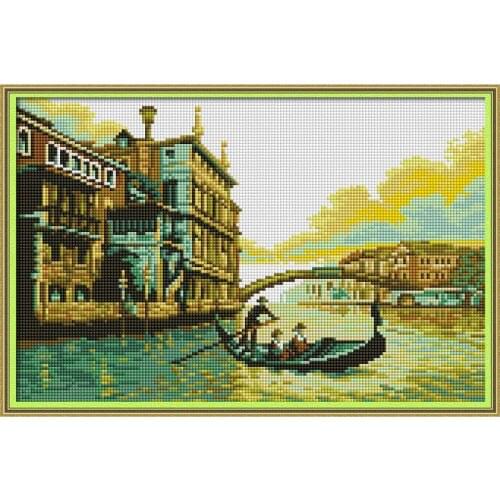 Everlasting Love Harbour Chinese 5d Diamond Painting Full Square Christmas Decorations For Home Wedding Halloween Navidad Gift