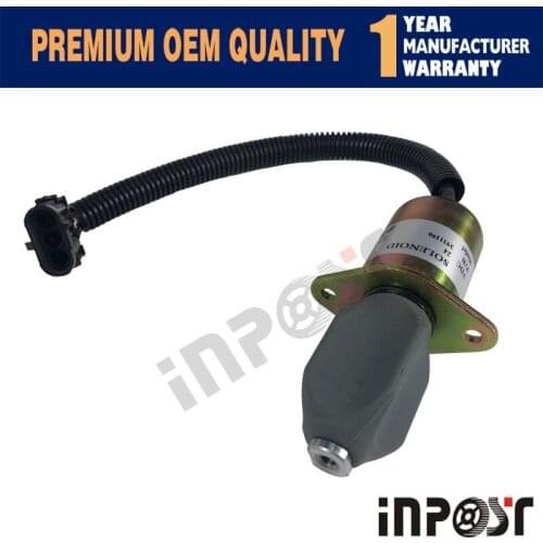 In Stock Stop Solenoid Valve 3931196 24V For Kubota SuperMini Series 4HP SA-3665-24 3919423 SA-4754-24 1753ES-24A6UC3B1S1 ZSF-3C