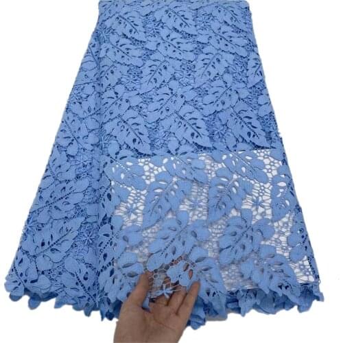 The latest African Mesh Lace Fabric 2021 High Quality Lace Nigeria Lace Fabric 5Yards French Tulle Lace Fabric For Dress j66-541