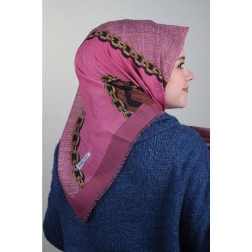 NUR SILK PATTERNED LINEN FLAMLI SCARF-DESEN-26-RENK-05