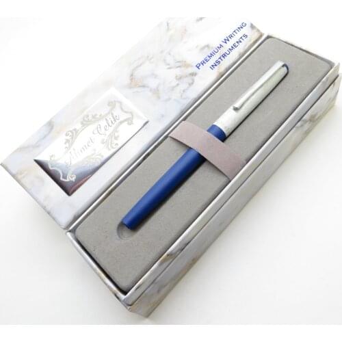 Diplomat Fountain Pen Blue Z6 | İsme Special Pen | Gift Pen