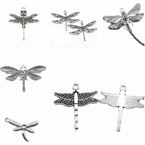 Sejuani diy charms for jewelry making kit pendant for bracelet jewelry accessories Dragonfly Charms