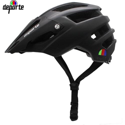 Mens Cycling Helmets Mtb Bicycle Helmet Visor Road Bike Riding Breathable Safity Equipment Casco Bicicleta Capacete 48-61cm