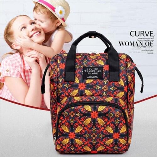 Baby Nappy Bag Waterproof Mummy Bag Pregnant Travel Backpack Mom Care Handbag Mother Baby Articles Storage Bag Maternity Bag