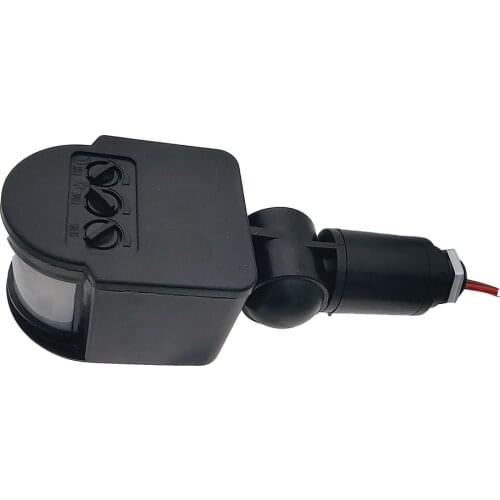 LED Motion Sensor 220V Automatic Infrared PIR Movement Detector Wall Mount Timer Outdoor 220 Volt Sensor Light Switch