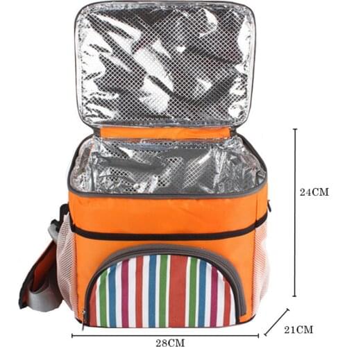 Outdoor Portable Extra Large Thermal Insulated Cooler Ice Bag Picnic Lunch Box Trips Refrigerator Camping Picnic Accessories Bag